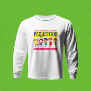 Camisa Ml de Malha Estampada – Unissex